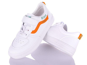 Кеды Angel Q45-M132 white-orange в магазине Фонтан Обуви