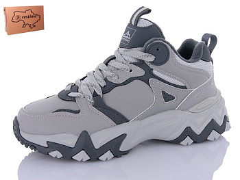 Кроссовки Restime CWZ24247 grey в магазине Фонтан Обуви