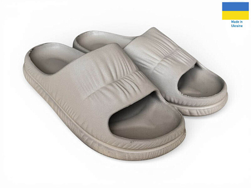 Шлепанцы Rai Shoes С101 т.бежевий в магазине Фонтан Обуви