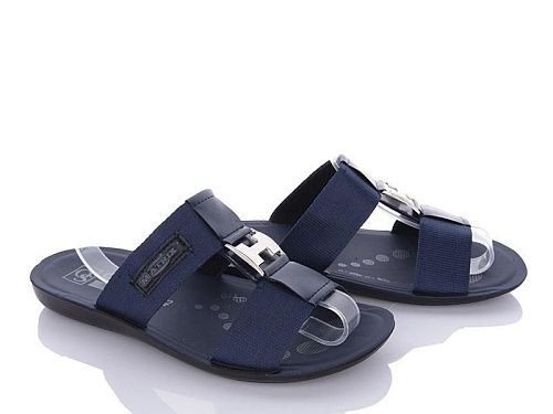 Шлепанцы Oskar 6-Ш2-9T blue в магазине Фонтан Обуви