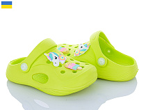 Кроксы Inblu 411 салатовий в магазине Фонтан Обуви