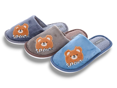 Тапочки Elmob L1846 mix в магазине Фонтан Обуви