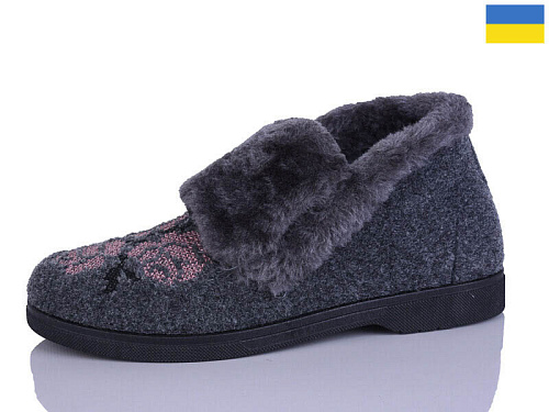 Бурки Demur 23001 сірий в магазине Фонтан Обуви