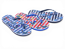 Шлепанцы Super Gear 01-2467 navy-red mix в магазине Фонтан Обуви