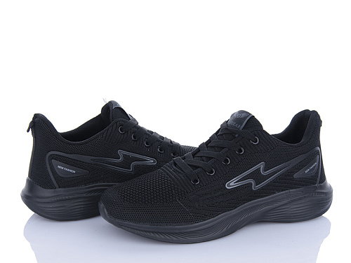 Кроссовки Lion-Lu Z161 чорний в магазине Фонтан Обуви