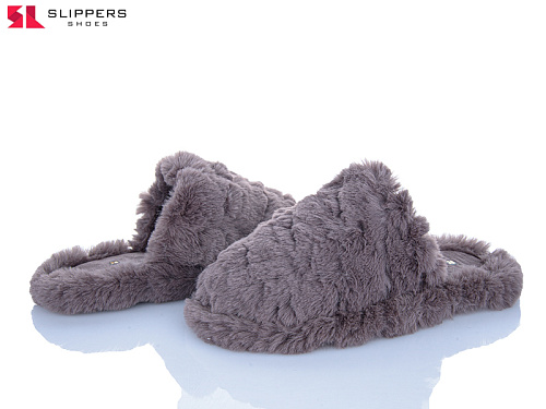 Тапочки Slipers V1 grey в магазине Фонтан Обуви