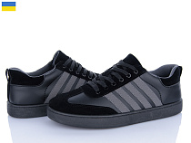 Кеды Lvovbaza B&R 510-1 чорний в магазине Фонтан Обуви