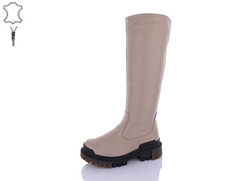Сапоги Aba 703 beige в магазине Фонтан Обуви