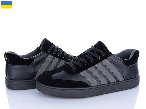 Кеды Lvovbaza B&R 510-1 чорний в магазине Фонтан Обуви