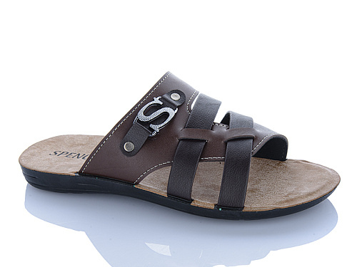 Шлепанцы Jumay SP S коричневий в магазине Фонтан Обуви