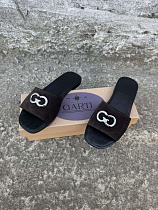 Шлепанцы 56 коричневий замш в магазине Фонтан Обуви