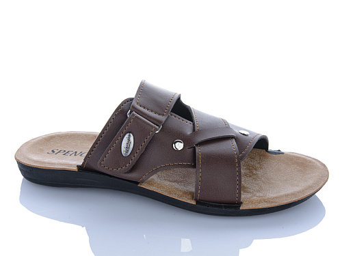 Шлепанцы Jumay SP magic коричневий в магазине Фонтан Обуви