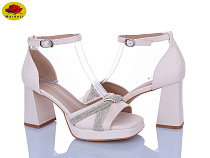 Босоножки Meideli L256-3 l.beige в магазине Фонтан Обуви