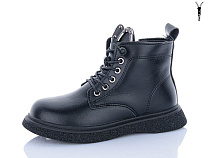 Ботинки Kewk 9018 black в магазине Фонтан Обуви