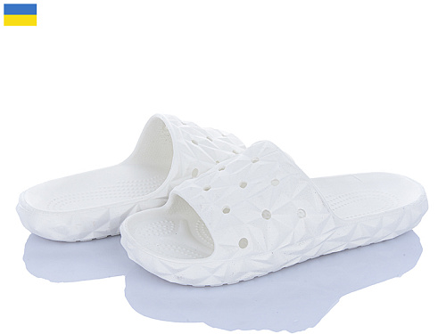 Шлепанцы Vladimir Крок C105 білий в магазине Фонтан Обуви