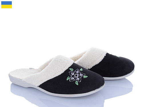 Тапочки Vladimir Кредо 13ДР116 чорний в магазине Фонтан Обуви