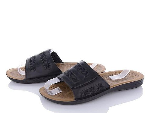 Шлепанцы Oskar 6-Ш5001E black в магазине Фонтан Обуви