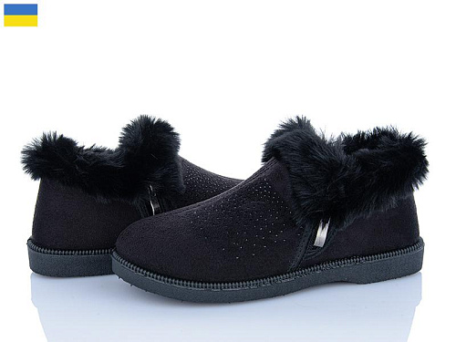 LVOVBAZA2 Progress РТ1 хутро чорний в магазине Фонтан Обуви