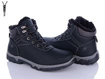Ботинки Baolikang MX2302 black в магазине Фонтан Обуви