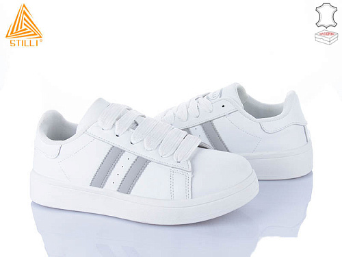 Кроссовки Stilli Group JH100-17 шкіра в магазине Фонтан Обуви