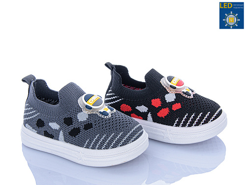 Кроссовки Lilin C50-1-3 mix LED в магазине Фонтан Обуви