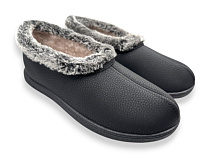 Тапочки Rai Shoes 2205 чорний в магазине Фонтан Обуви