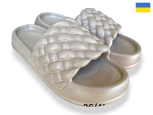 Шлепанцы Rai Shoes 2001 капучино в магазине Фонтан Обуви