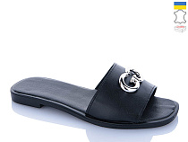 Шлепанцы Garti 07 чорний шк. в магазине Фонтан Обуви