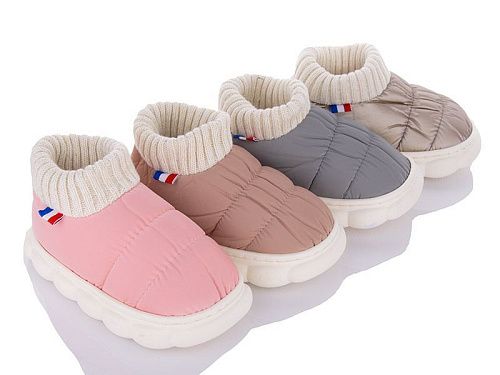 Тапочки No Brand JH2310 mix в магазине Фонтан Обуви