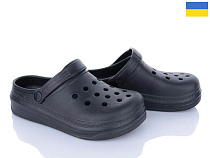 Кроксы Golden Lion 312 чорний в магазине Фонтан Обуви