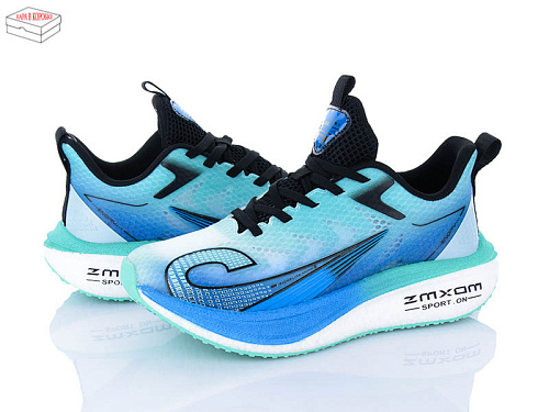 Кроссовки Calorie 8150 синій-зелений в магазине Фонтан Обуви