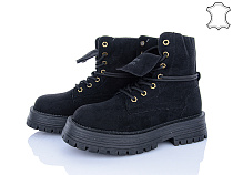 Ботинки Violeta 197-212 black в магазине Фонтан Обуви