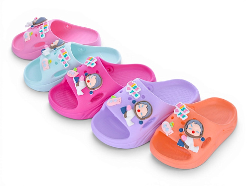 Шлепанцы Sanlin2 312-2 mix в магазине Фонтан Обуви