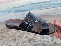 Шлепанцы Malibu MKD25 black в магазине Фонтан Обуви