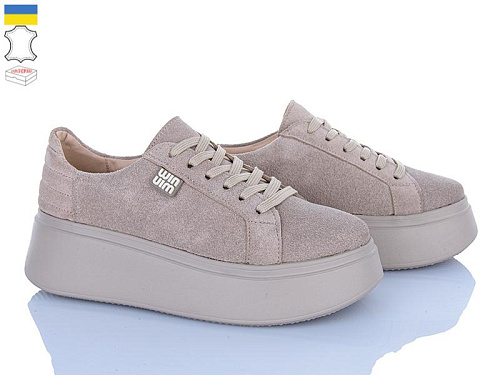 A.N.I.One2 50712 бежевий замш в магазине Фонтан Обуви