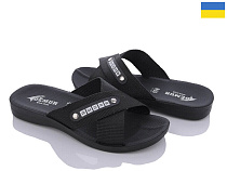 Шлепанцы Gurkem 2024-003-1 чорний в магазине Фонтан Обуви