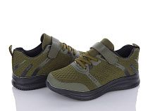 Кроссовки No Brand 2602-3 green-black в магазине Фонтан Обуви