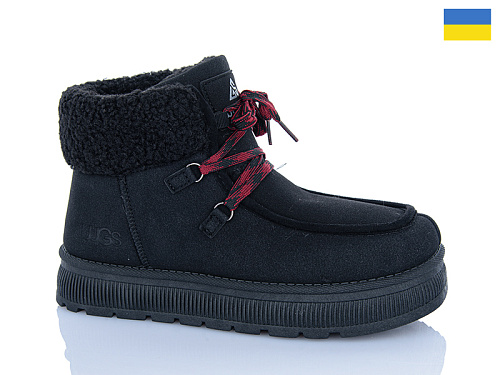 Ботинки Dago Гіпаніс Ж5109 чорний в магазине Фонтан Обуви