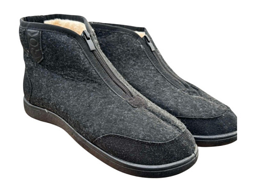 Бурки Rai Shoes Д24 сірий в магазине Фонтан Обуви