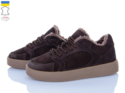 Кроссовки Viscala 21249-1VL-1 коричневий зима в магазине Фонтан Обуви