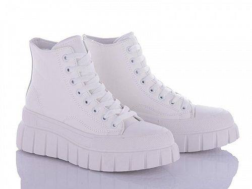 Ботинки Панда BK83 white в магазине Фонтан Обуви