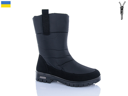 Ботинки Aba 3403 чорний в магазине Фонтан Обуви