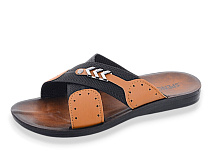 Шлепанцы Jumay Spencer чорна стріла в магазине Фонтан Обуви