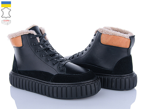 Ботинки Viscala 27720VLt чор.зима в магазине Фонтан Обуви