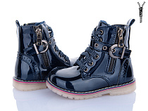 Ботинки Viktoria YZ1710 navy в магазине Фонтан Обуви