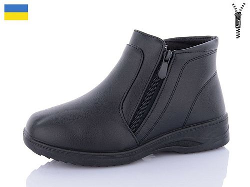 Ботинки Qq Shoes D23 black в магазине Фонтан Обуви