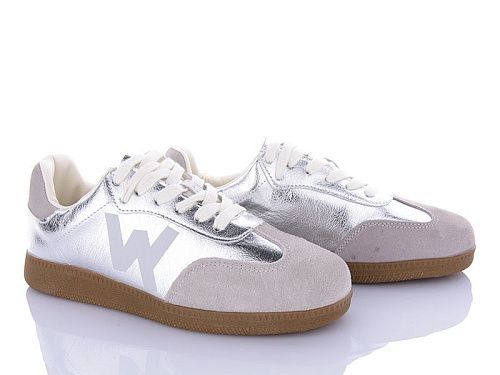 Кроссовки Violeta 197-183 silver в магазине Фонтан Обуви