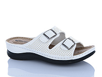 Шлепанцы Sali One 201-48 білий в магазине Фонтан Обуви