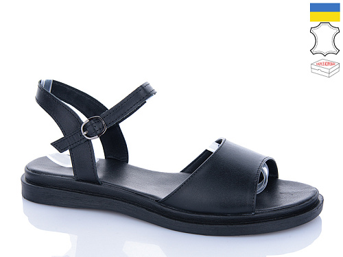 Босоножки Sali 57 чорний к чор-п.батал в магазине Фонтан Обуви