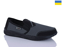 Слипоны Demur 6148 сірий в магазине Фонтан Обуви